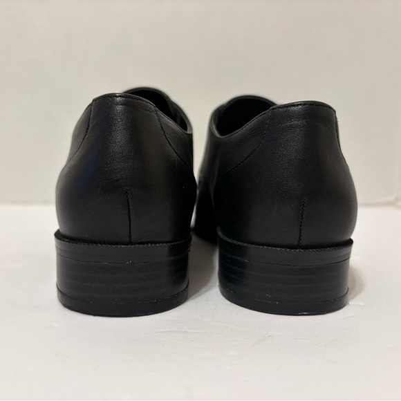 Nine West Wearable black leather slip-on Oxford shoes size 6.5 M - Picture 7 of 10